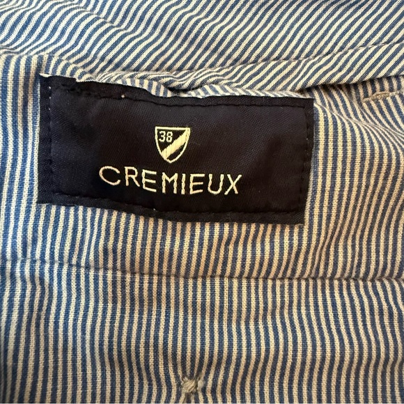 Daniel Cremieux | Blue Botanical  Flat Front Shorts | Sz 33 - Picture 7 of 9